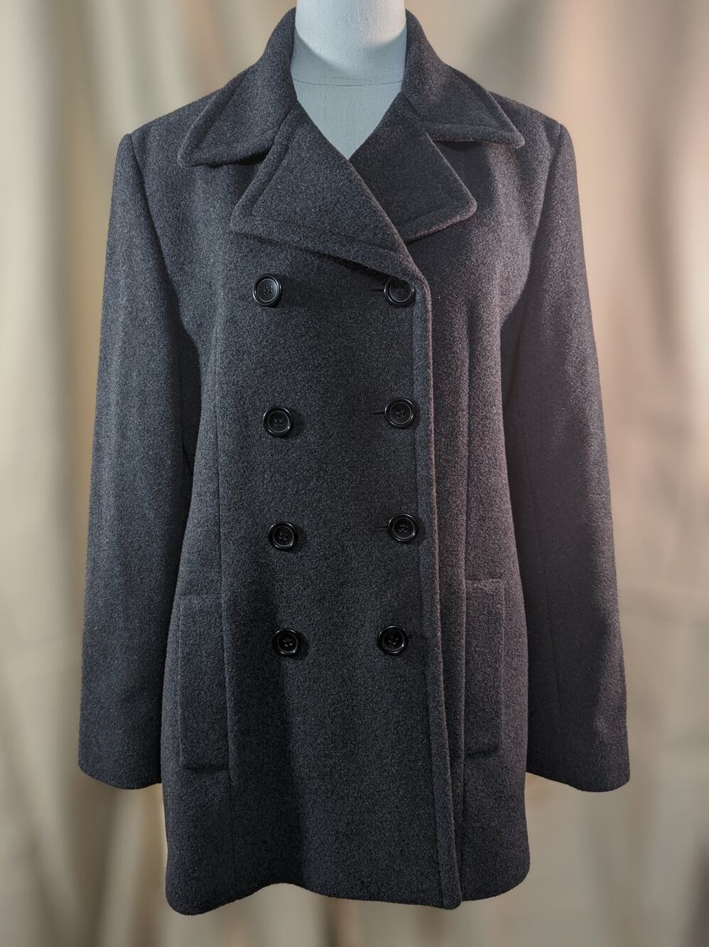Jones Sport Wool & Cashmere blend coat, Size 10